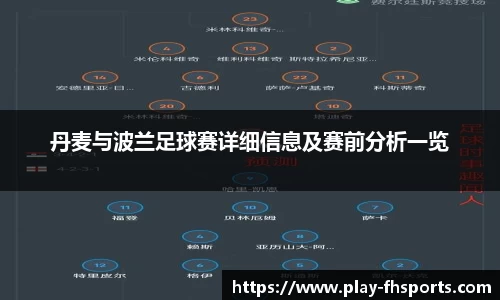 丹麦与波兰足球赛详细信息及赛前分析一览